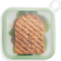 Food Grade Silicone Toast Organizer Sandwich Container  Picnic Food Storage Box Kitchen Snack Box  Fresh Lunch Box With Handle