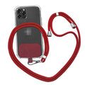Mobile Phone Lanyard Patch Lanyard Nylon Sports Anti-lost Neck Soft Rope Key  Chain Rope Holder