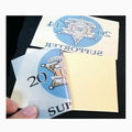 Custom Sticker UV Reversed Printing Transparent Non Adhesive Static Cling Window Film Sticker