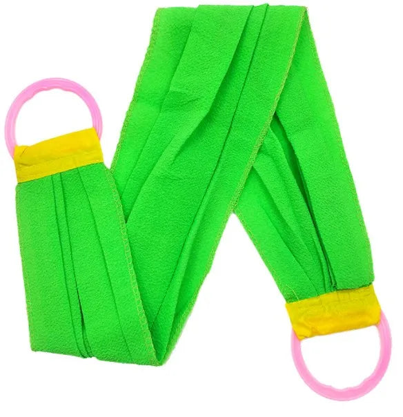 Exfoliating Rubbing Bath Towel Washcloth Shower Body Scrub Cleaning Massage Strap Body Washing Clean Towel