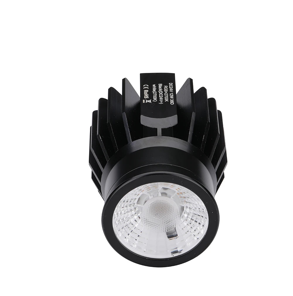 Benory 24V RGBW Mr16 Spot 12W LED KNX DALI-2 Loxone Tree PWM Casambi Tuya Wifi Smart Home Elektro Installation Ceiling Spotlight