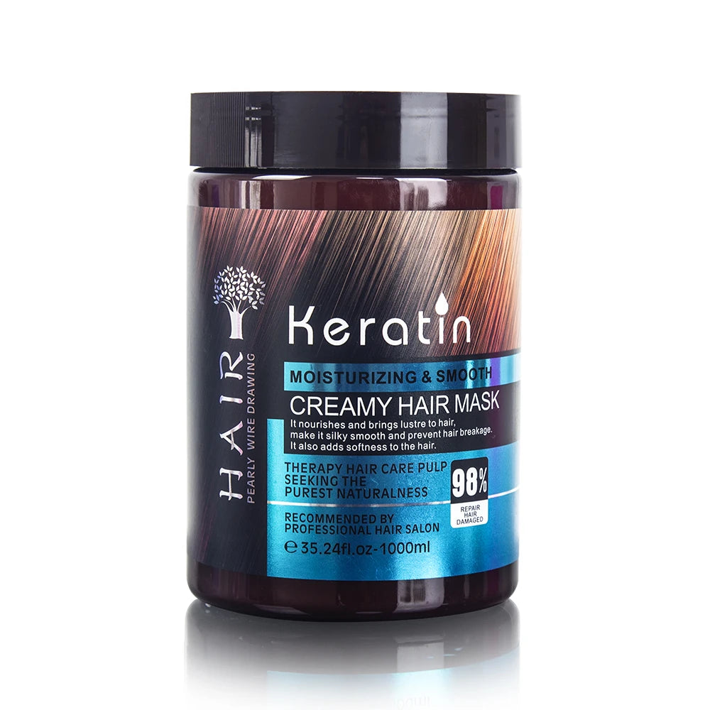 Wholesale Guangzhou Manufacturer 1000ml Augeas Best Italian Mido Gold Treatment Pack Care Product Keratin Hair Mask