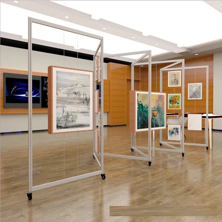 Aluminum Frame Panel Display Wall for Students ArtworkClass Room Libraries Hallways Exhibit Halls &Science Fairs