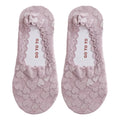 Women's Spring New Love Casual Boat Socks Jacquard Lace Short Tube Cotton Bottom Breathable Anti-Slip Disposable Girls' Socks