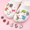 Fashion New Wholesale Custom 2D/3D Zoo Fish Sea Animals Shoe Charm Personalized Rubber Clogs Decor Accessories Shoe Charm Bulk