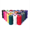 100% Cotton Macrame Cord for Home Decorative Wall DIY Bags Garments Home Textiles-2mm 3mm 4mm Color Strings Coated