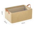 Wardrobe Organizer Household  Large Capacity Clothing Bin Non-Woven Foldable Closet Organizer Storage Box for Cleaning