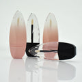 Wholesale Plastic Metallic Glossy Unique Leaf Shape Empty Liquid Lipstick Lip Gloss Cosmetic Bottle Packaging 5ml 2022 New