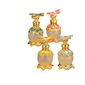 High-End 15ml Flat Perfume Bottle Creative Luxury Metal Crystal Essential Oil Bottle Box New Collection Middle East Dubai 50ml