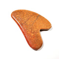 2026 Cheap Price Mookaite Jasper Facial Guasha Skin Renewal Natural Handmade for hair and head gift