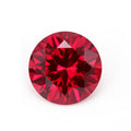 Loose Rubi Round Shape 8HS&8AS Cut Corundum Red Ruby Stone Price Per Carat 5# Synthetic Gemstone Red Ruby