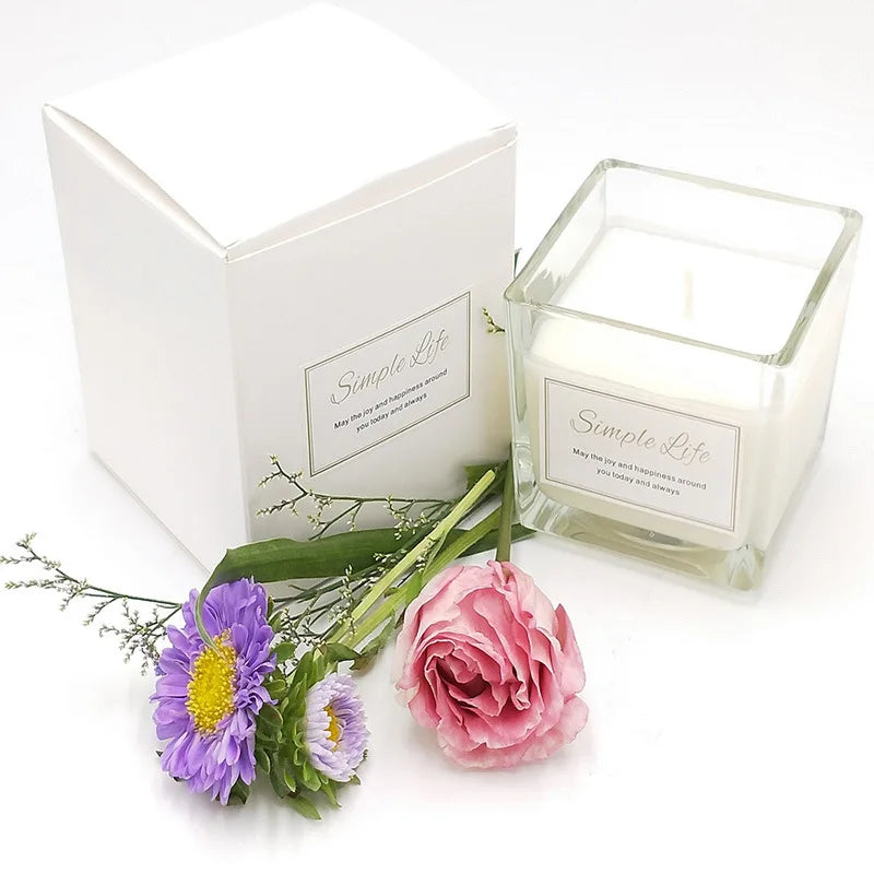 Velas Aromatica Wholesale Soy Wax Luxury Scented Candles Private Label Customized Aromatherapy Gift Set for Mother's Day Bulk