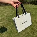 Customized Large Paper Bag with Handle Luxury Gift Packaging and Shopping Paper Bags with Logo Design