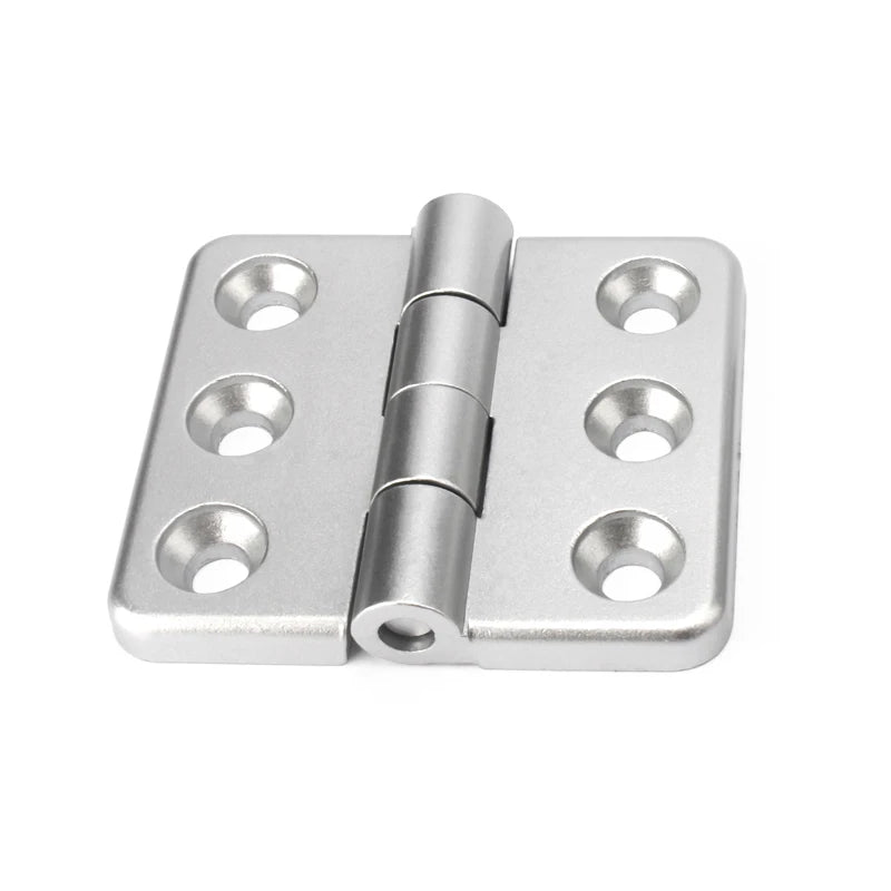 Silver Die-Cast Zinc Hinge 180 Degree Industrial door window  heavy-duty hinge Industrial Door 6060  Hinge HY6060Z