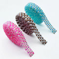 Wholesale Flatback AB Trim Strip Half Pearls Beads Clothes Accessories Motif Techniques Applique Hotfix Iron