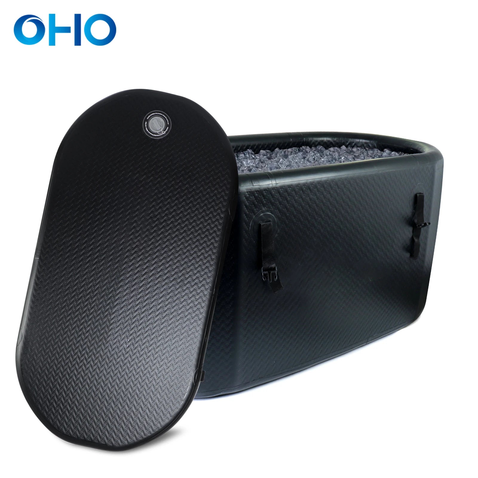 OHO Durable Inflatable Ice Bath Tub Recovery Pod Outdoor Indoor DWF  Cold Plunge Pool Cold Water Therapy Tub