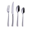 Eco-Friendly 18/10 Stainless Steel Silver Luxury Mirror Polish Cutlery Set with Steak Knife Fork Spoon for Wedding Use