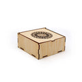 Teda Custom Factory Laser Cut Wooden Jewelry Box Wood Laser Cutting Service