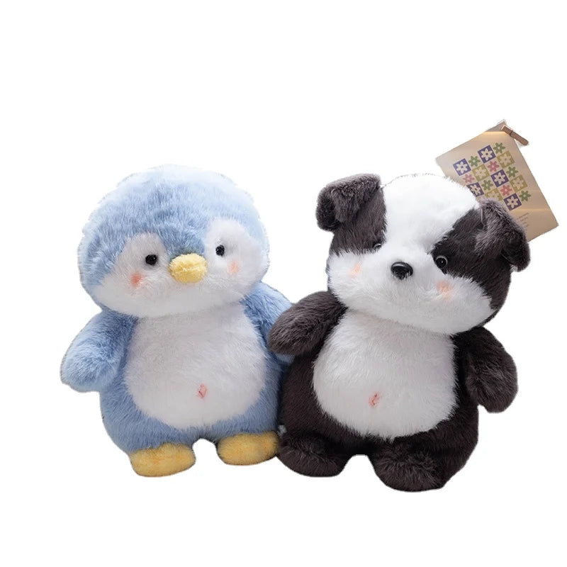 Wholesale Stuffed Penguin Stuffed Toy Cozy Fluffy Pig Stuffed Animals Adorable Dog Dinosaur Plush Toy Birthday Gift for Girls