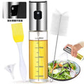 4-Piece Set Kitchen Oil Sprayer for Cooking Olive Oil Sprayer Mister Olive Oil Spray Bottle