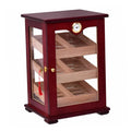 Cigar Mellow Moisturizing Box Hold Around 100CTS Display 3 Cabinet Large Cigar Humidor