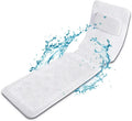 Luxury Woven 100% Polyester Bath Pillow Spa Cushion Anti-Bacteria Foam Filling Removable Washable Full Body Comfort Customizable