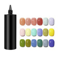 Bulk Package 350g 500g 1kg Soak off LED Lamp Nails Salon Wholesale Multi-colorful Gel Nail Polish