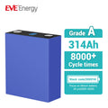 EVE EU STOCK MB31 Lifepo4 314ah Lifepo4 Cell 3.2V 8000cycles CE Lifepo4 Battery for Utility Energy Storage System