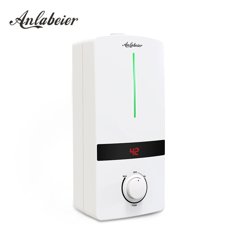 Low Power Electric Instant Water Heater For Bath Shower Induction Electric Water Heater Temperature Control