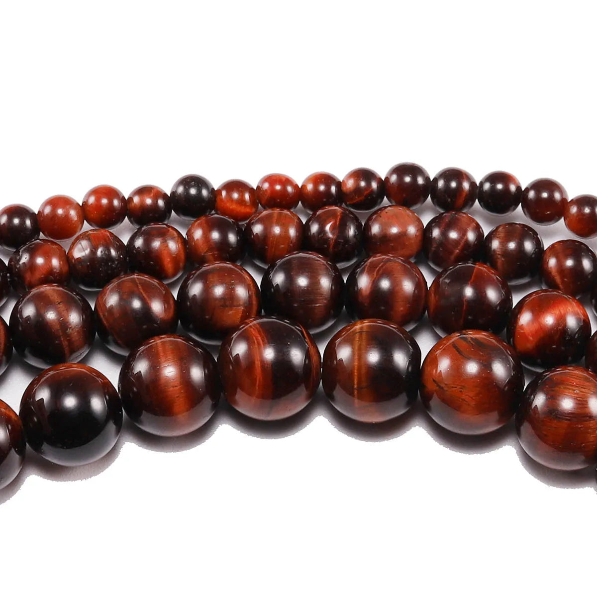 Hot Selling DIY Accessories Natural Tiger Eye Stone Loose Beads for Handmade Necklace Bracelet