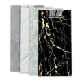 Wall Stickers Marble Wallpaper Kitchen Decorative Self-adhesive Waterproof Bathroom Modern Tile Sticker Peel and Stick PET+XPE