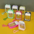 Unique Perfume Spray Bottle Plastic 40ml PETG Plastic Customized Colorful Sprayer Pen Perfume Bottle with  Silicon Rubber case