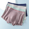 Wholesale High Quality European Size Cotton Soft Striped Breathable Comfortable Men's Free Size Mixed Colors Underwear Pants