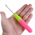 Hot Sale Faux Locs Crochet Hair Tool Hair Weave Crochet Hook Plastic Knitting Crochet Hook Needles for Dreadlocks Hair