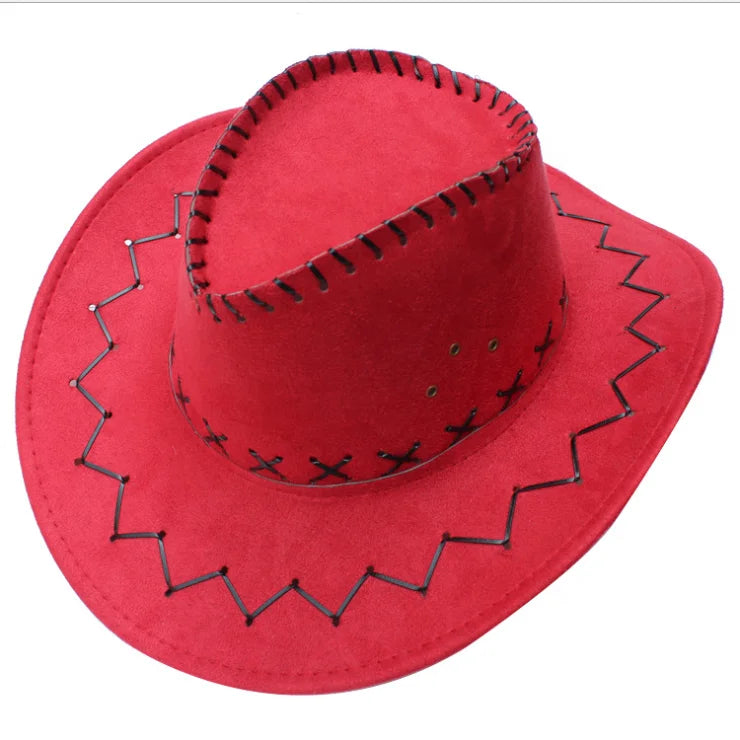 Wholesale Adult Cowboy Hat Suede Promotional Cowboy Hat