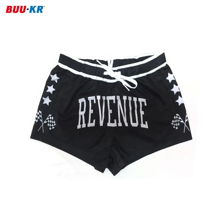 Buker Super September Womens Summer Casual Running Knitted Plain Sweat Shorts Mesh Jogger Blank Sweat Shorts Women