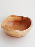 Wholesale Personalized Cedar Root Wood Salad Server Bowl Set Eco-Friendly Handicrafts Traditional Chinese Design