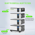BYD Solar Battery Eu Stock Solar Inverters 10Kwh 15kwh Modular Lithium Battery 30kwh 45kwh 50kwh 60kwh for Home Energy Storage