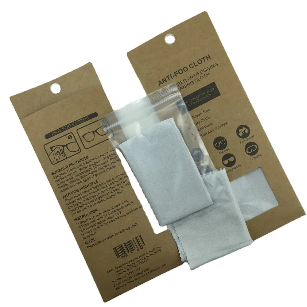 Durable Microfiber Lens Cleaning Cloth Dry Anti-Fog Multi-Use for Eyeglasses Eyeglasses Care Product