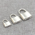 Punctual 925 Sterling Silver Trendy Natural Stone Padlock Charm Lock Pendant Clasp Can Be Opened for DIY Necklace Jewelry Making