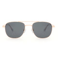 2024 Hot Sale Double Bridge Metal Frame Sunglasses Custom Logo Retro Sunglasses