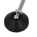Professional Modern Plastic Nylon Adjustable Leveling Feet Non-slip Support for CNC Machine Tools New Black