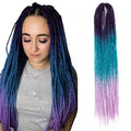 Senegalese Twist Braid Crochet Hair Extension Synthetic Senegalese Twist Crochet Braids Senegalese Twist Ombre Hair 20 Inch