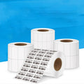 Manufacturer High Adhesive Power With Custom Size White Coated Art Papers Rolls Labels Adhesive Materials