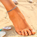 Go2boho 4mm Webbing Anklets Bohemia Jewelry Silk Ribbon Holiday Anklets for Women Accessories