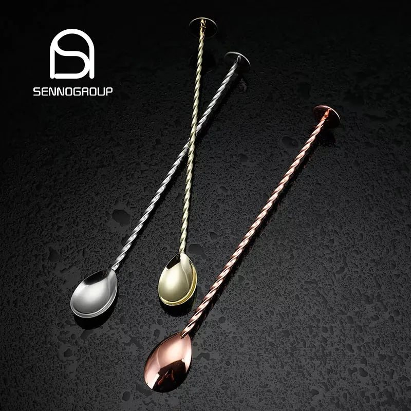 Hot Sale Stainless Steel Bar Mixing Spoon Cocktail Tool for Bar Tools Set