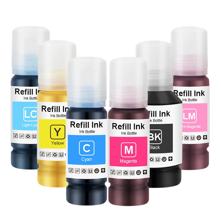 100 ML 100ML Vivid Light Cyan Magenta Water Based Refill Sublimation Ink for Sawgrass Sg500 for Sg400 A4 Printer