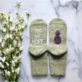 Creative Lucky Day Stick Baby Stick Lucky Transfer Socks IVF Transfer Day Socks