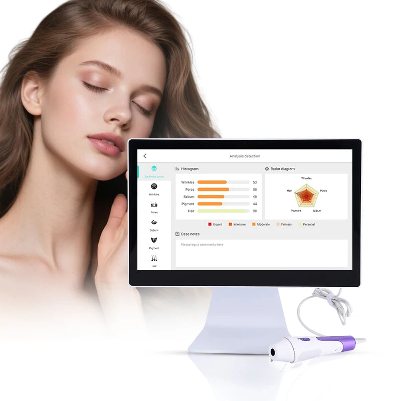 Factory AM-212 Portable H2O2 Hydra Oxyg Skin Caredistributor Facial Deep Cleansing Machine