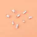 Spring Connection Clasp S925 Sterling Silver Handmade Rope Knit Clasp for Jewelry Making Accessories